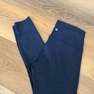Lululemon Navy Wunder Under HighRise legging